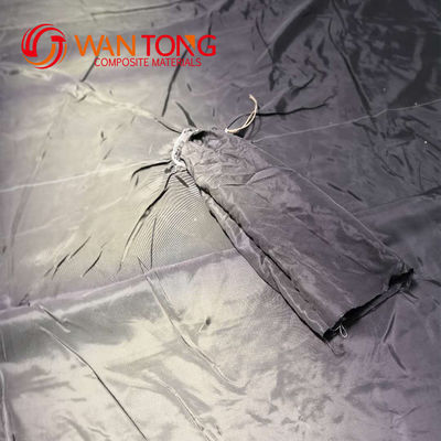 Black PP Woven Geotextile Geotube for Bank Protection and Roof Garden Road Base