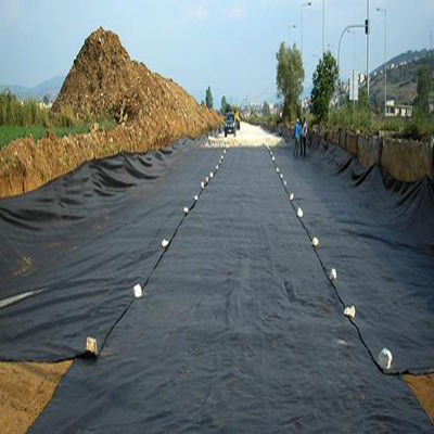 Non-Woven Geotextile Type Black Polypropylene/Polyester PP Pet Needle Punched Textile