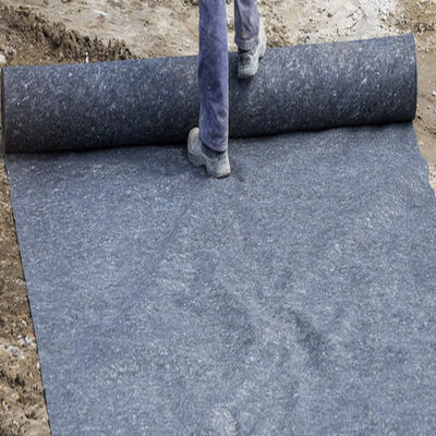 Non-Woven Geotextile Type Black Polypropylene/Polyester PP Pet Needle Punched Textile
