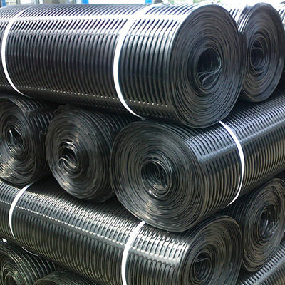 Geogrids CE/ISO9001 Certified 50Kn/m Slope Protection Soild Cell PP HDPE Plastic Uniaxial Geogrid