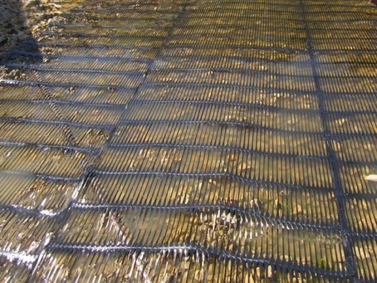 1m Roll Width Asian Design PE Uniaxial Fence Mesh Geogrid for Road Driveway Reinforcement