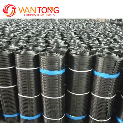 1m Roll Width Asian Design PE Uniaxial Fence Mesh Geogrid for Road Driveway Reinforcement