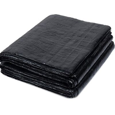 Black PP Woven Geotextile Used in Agriculture with Online Technical Support