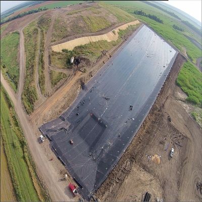 2m-8m Width Agricultural HDPE Geomembrane Fish Farm Pond Liner for High Flexibility