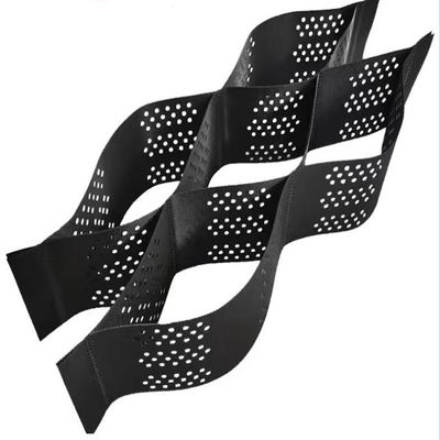 Geocell Gravel Stabilizer Paving Grid for Road Stabilization at 445mm Welding Distance