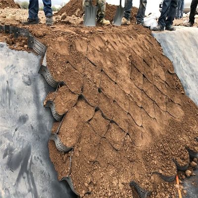 White Smooth Surface HDPE Geocell for Durable Soil Stabilization and Erosion Control