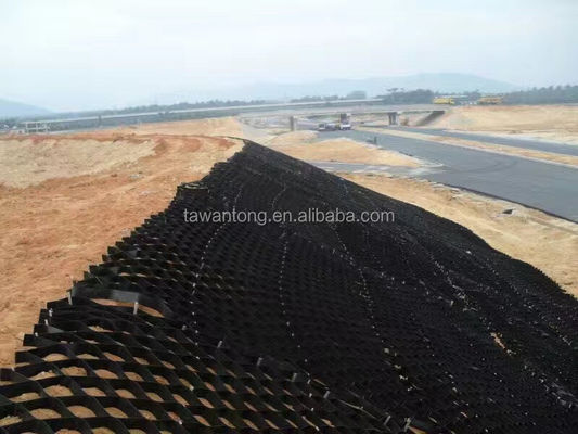 Traditional Design Soil Reinforcement Geogrid HDPE Material Geocell Gravel for Walkway