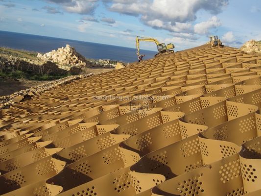 Traditional Design Soil Reinforcement Geogrid HDPE Material Geocell Gravel for Walkway
