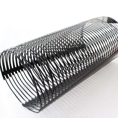 120KN HDPE Plastic Uniaxial Geogrid for Geosynthetic Stabilization 50m Roll Length