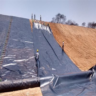 Customized Width HDPE Geomembrane for Landfill and Fish Pond Environmentally Friendly