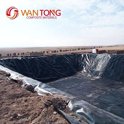 Customized Width HDPE Geomembrane for Landfill and Fish Pond Environmentally Friendly