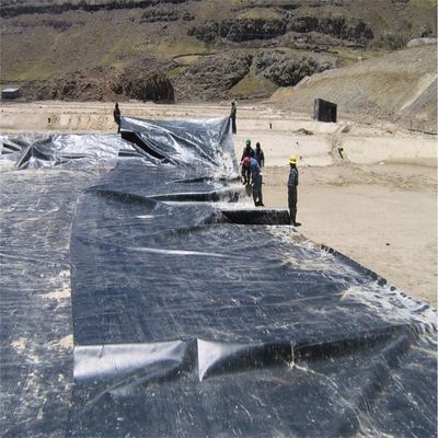 Customized Width 100% Virgin HDPE Smooth Anti-Seepage Geomembrane for Fish Pond Liner