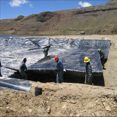 Customized Width 100% Virgin HDPE Smooth Anti-Seepage Geomembrane for Fish Pond Liner