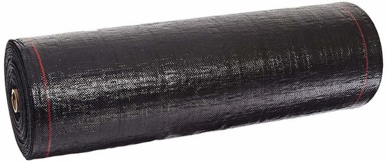 PP Woven Weed Control Ground Cover Mat Geotextile for Greenhouse and Farm 3.81*15.24m