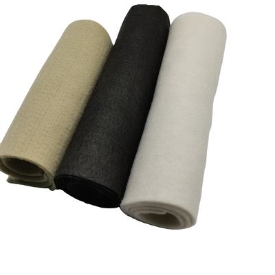Black Short Fiber Pet Needle Punched Nonwoven Geotextile for Filtration Reinforcement