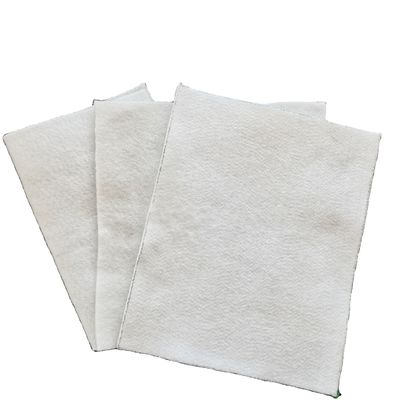 Black Short Fiber Pet Needle Punched Nonwoven Geotextile for Filtration Reinforcement