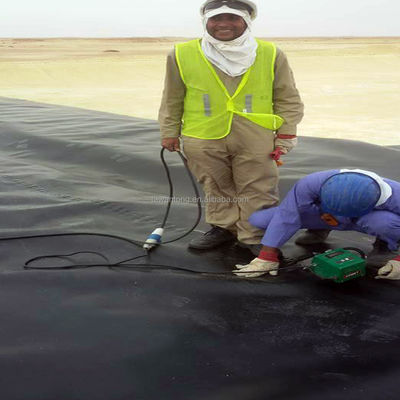 0.5-3mm HDPE Geomembrane Reservoir Liner for Dam and Mining in Black White Green Blue