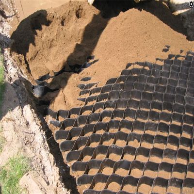 HDPE Textured/Perforated Geocells for Retaining Wall Reinforcement Height 50mm-250mm