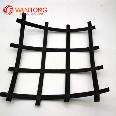 High Tensile Strength Road Building PE Steel Wire Biaxial Geogrid with CE Certificate