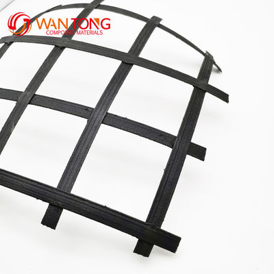 High Tensile Strength Road Building PE Steel Wire Biaxial Geogrid with CE Certificate