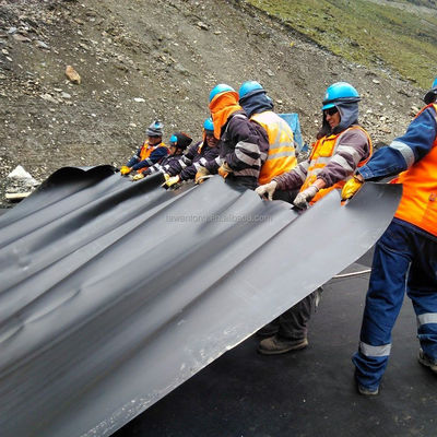 Anti-Seepage Dam Liner Double-Sided Textured HDPE Geomembrane with 2.0mm Thickness