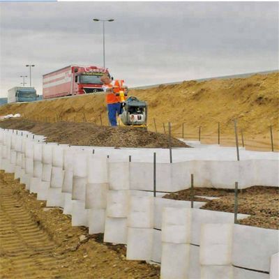 Traditional Design Textured and Perforated HDPE Plastic Geocell for Road Construction