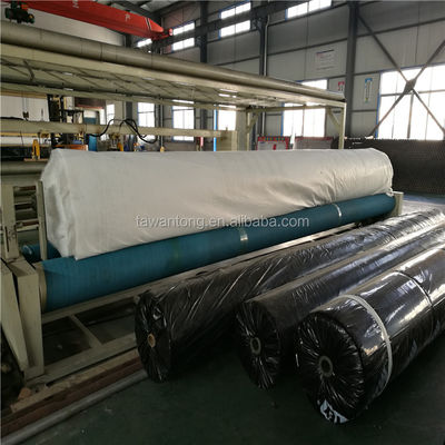 Polyester Nonwoven Geotextile 250gsm Needle Punched Fabric Long Fiber Short Fiber 400g