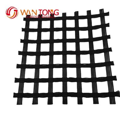 Traditional Design Geosynthetic Material Warp Knitting PVC Coated Pet Polyester Geogrid