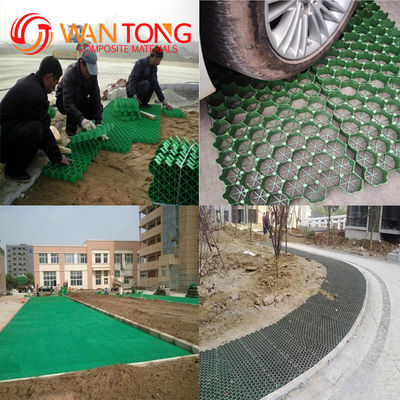 Driveway Lawn Reinforcement Planting with Modern Design Eco Plastic Grid Grass Paver