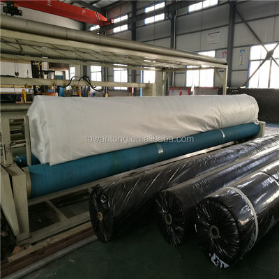 Gray Polyester Polypropylene Needle Punched Non Woven Geotextile for 100gsm 1000gsm