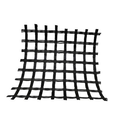 100m/roll PET Warp Knitted Geogrid for Retaining Walls Construction