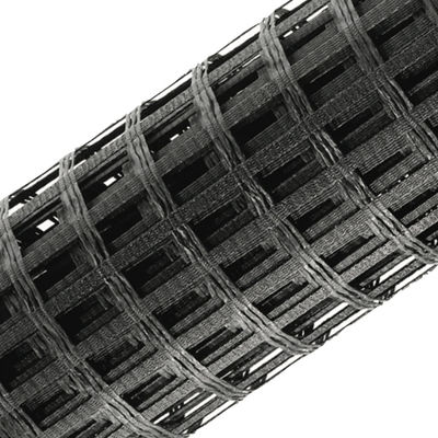 Fiberglass Geogrid for Chinese Design Style Asphalt Reinforcement Onsite Installation
