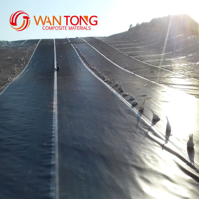 Customized Width Impermeable Double-Sided HDPE Geomembrane for Environmental Protection