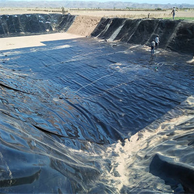 Customized Width Impermeable Double-Sided HDPE Geomembrane for Environmental Protection