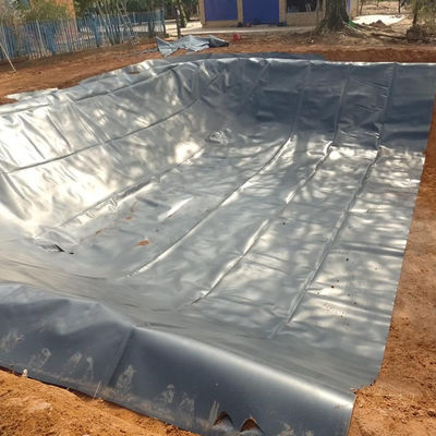 Kenya Dam Fish Pond Project 500 Micron HDPE Geomembrane with GB/ASTM GRI-GM13 Standard