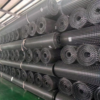 Geomalla 40kn Grid Mesh Biaxial PP Plastic Geogrid for Road Reinforcement Solution