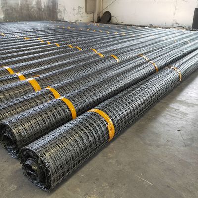 Geomalla 40kn Grid Mesh Biaxial PP Plastic Geogrid for Road Reinforcement Solution