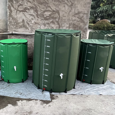100 Gallon Portable Water Storage Tank Foldable Rain Barrel for Garden Collapsible PVC