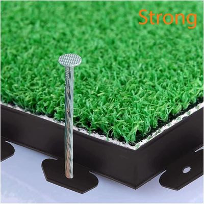 10inch Common Nail Galvanized Metal Spiral Nails for Artificial Grass Landscape Stake