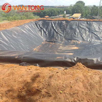 0.75mm Thickness 100% Virgin ASTM Anti-Seepage Waterproof Geomembrane for Pond Liner