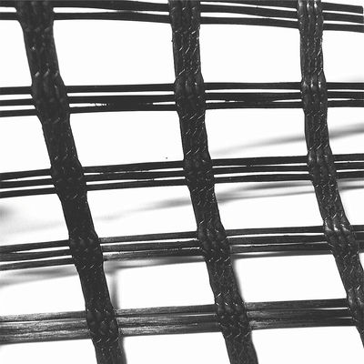 12.7*12.7mm 25.4*25.4mm Mesh Size Bitumen Coated Fiberglass Geogrid for Asphalt Road