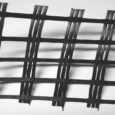 12.7*12.7mm 25.4*25.4mm Mesh Size Bitumen Coated Fiberglass Geogrid for Asphalt Road