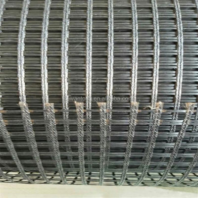 Chinese Design Style ISO Standard 50kn Glass Fiberglass Geogrid for Road Construction