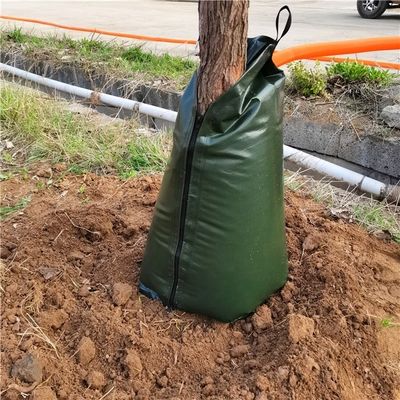 Dark Green Slow Release Watering Bag for Trees 250-3500grams 3 Same PE Tarpaulin
