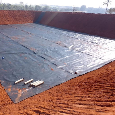 100% Virgin HDPE LLDPE Geomembrane Liner for Aquaculture Fish Farm in 0.5mm Thickness