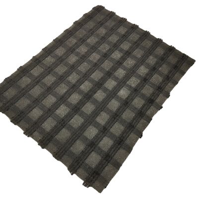 Road Reinforcement 100-100kn Fiberglass Geogrid Composited with 50g Nonwoven Fabric