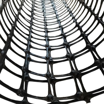 Road Construction Material Polypropylene Biaxial Geogrid with 15-60KN Tensile Strength