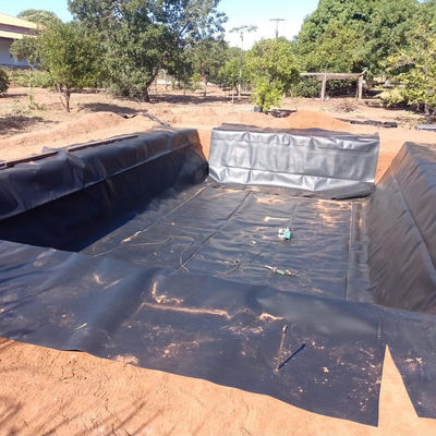 0.5mm HDPE Geomembrane for Aquaculture Plastic Waterproof Smooth Fish Shrimp Pond Liner