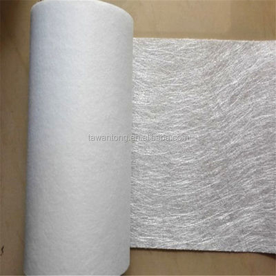 Intermediate Hardness Silver Fiberglass Chopped Strand Mat for Glass Fiber Reinforced Plastic