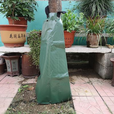 PE PVC Mesh Tarp Self Drip Irrigation Tree Water Bag 15 20 Gallon for Tree Growing